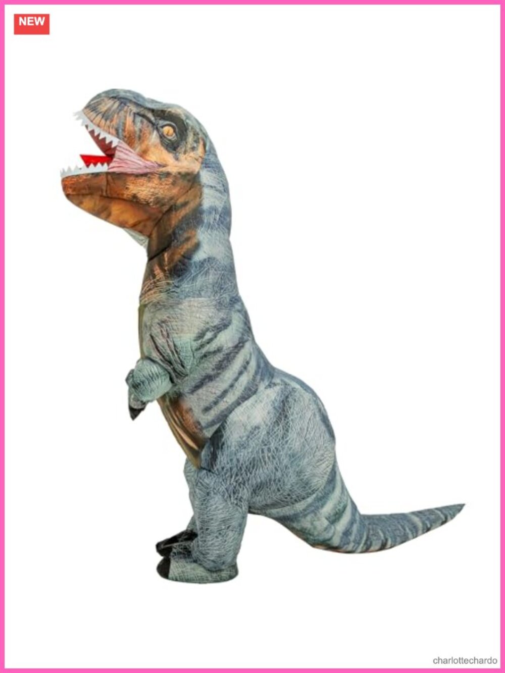 Inflatable Dinosaur Costume Adult Blow Up Full Body T-Rex Suit